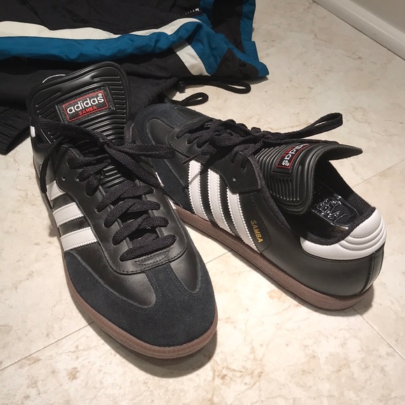 adidas Other - ADIDAS Men’s Black Samba Shoes Size 10.5 NWOT